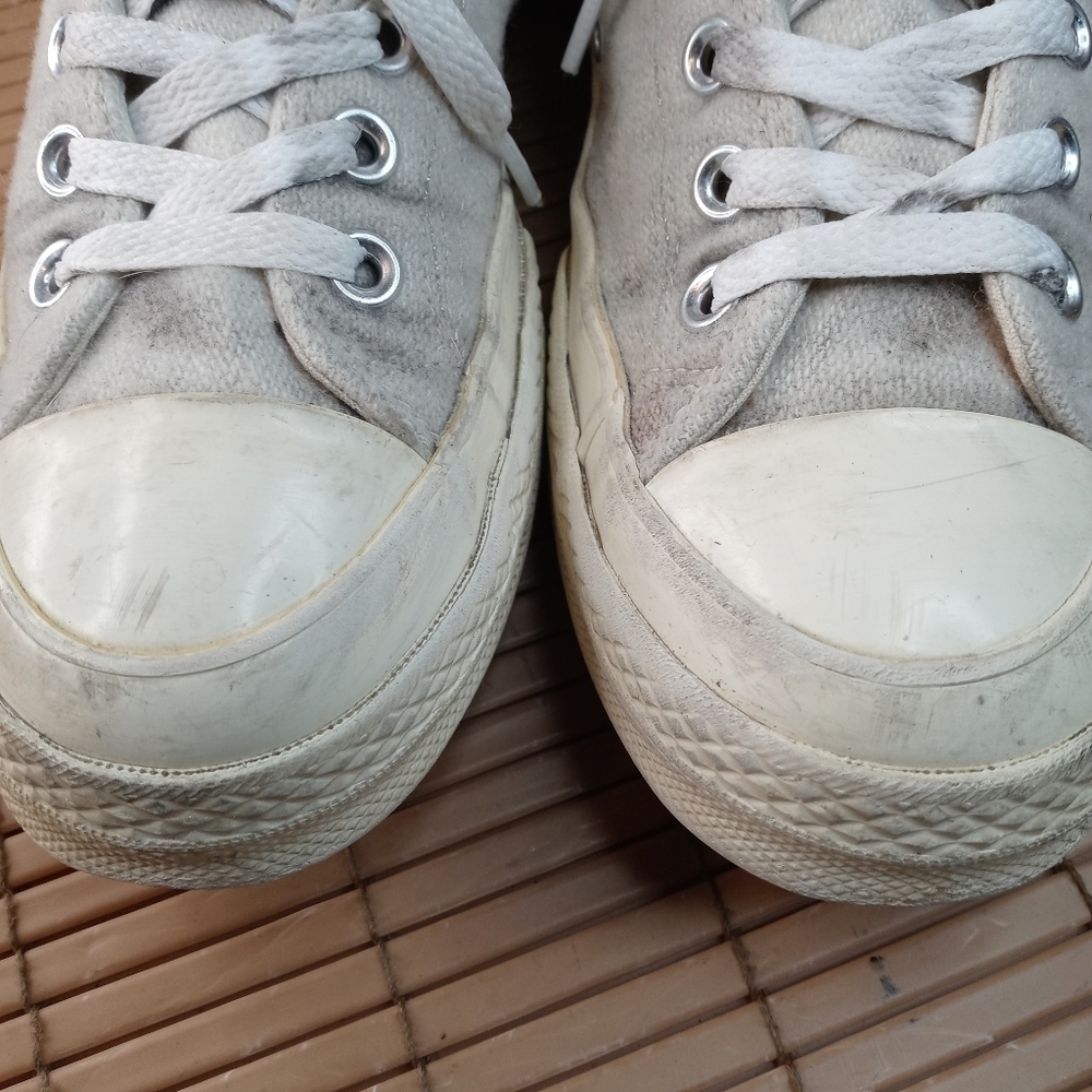 Rare Converse All Star Chuck Taylor White Wool High Top Sneakers Men's S… - Picture 4 of 10